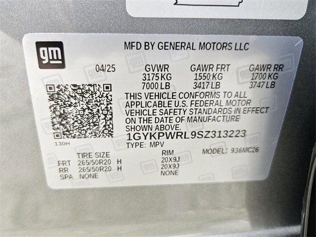 2025 Cadillac LYRIQ Sport 2