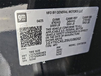 2025 Cadillac ESCALADE IQ Luxury 1