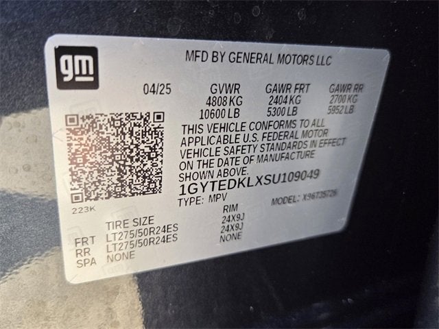 2025 Cadillac ESCALADE IQ Luxury 2